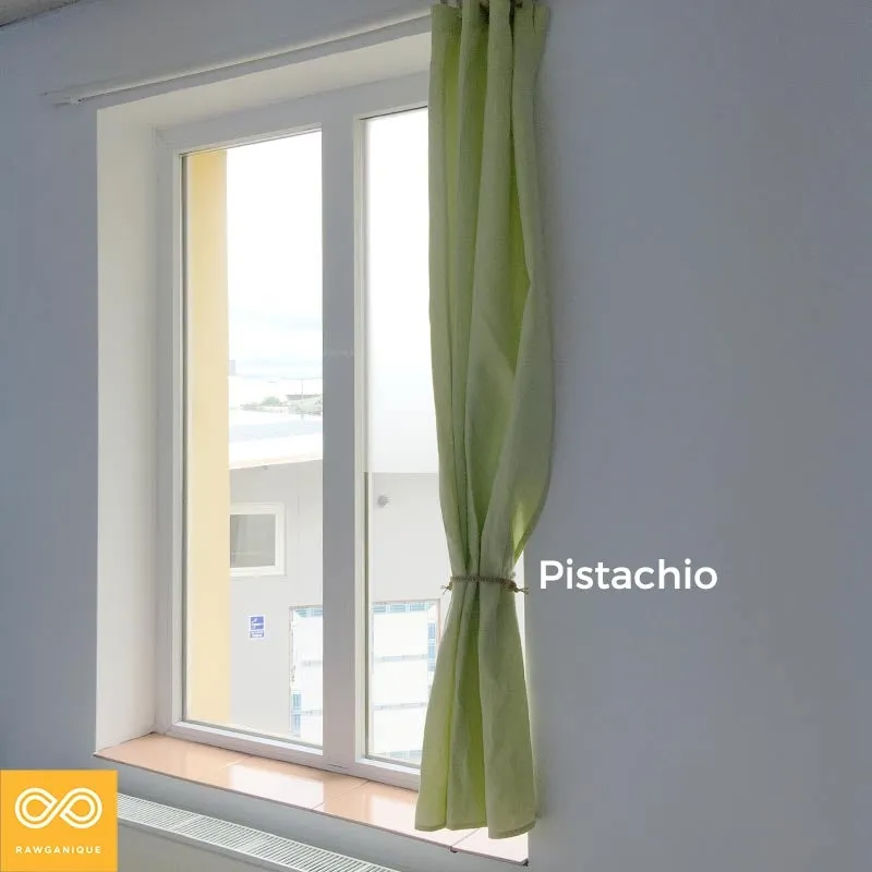 48"x72" BERKELEY Tabbed 100% Organic Hemp Curtain Panel