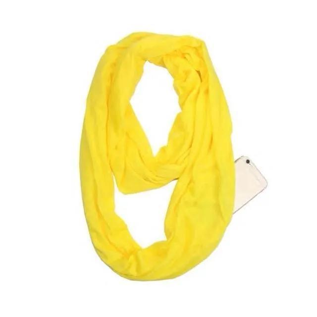 Anti Theft Scarf with Pocket