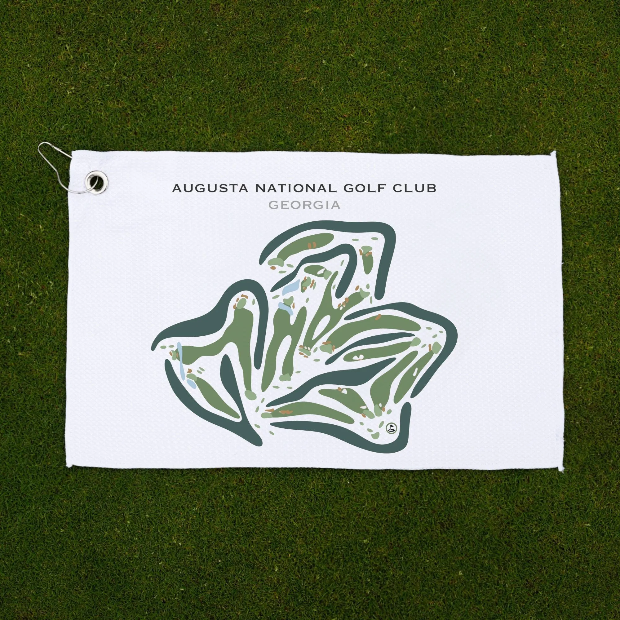 Augusta National Golf Club, Augusta Georgia - Printed Golf Course