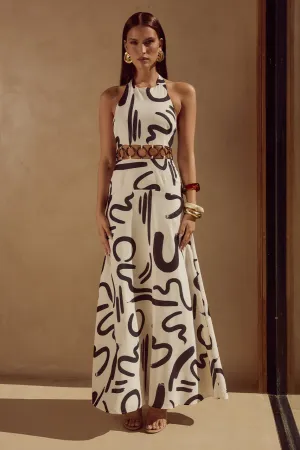 Carmina Maxi Dress - York Sand