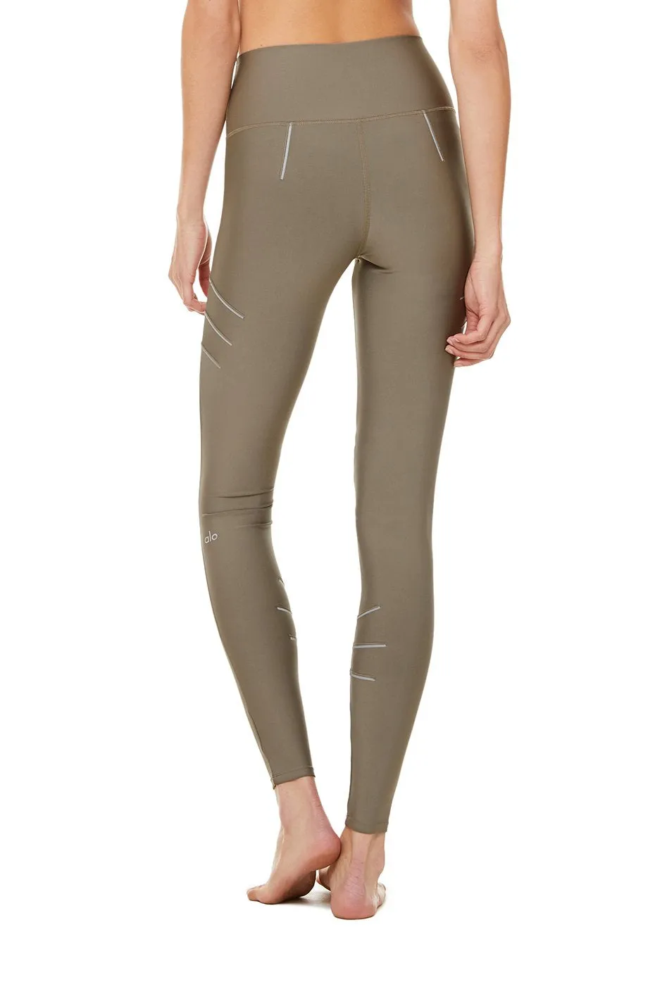 High-Waist Sequence Legging - Olive Branch