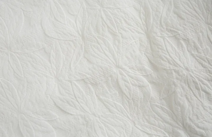 JNBY SAND WHITE PUFFY SLEEVE DRESS