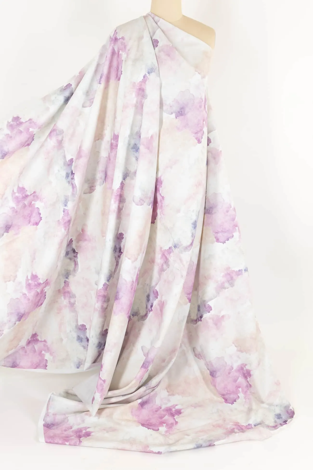 Lavender Skies Italian Stretch Cotton Woven