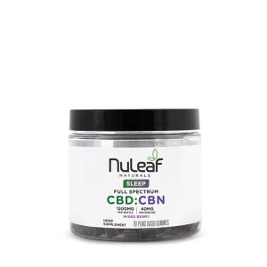 NULEAF CBD/CBN SLEEP GUMMIES FOR PEOPLE
