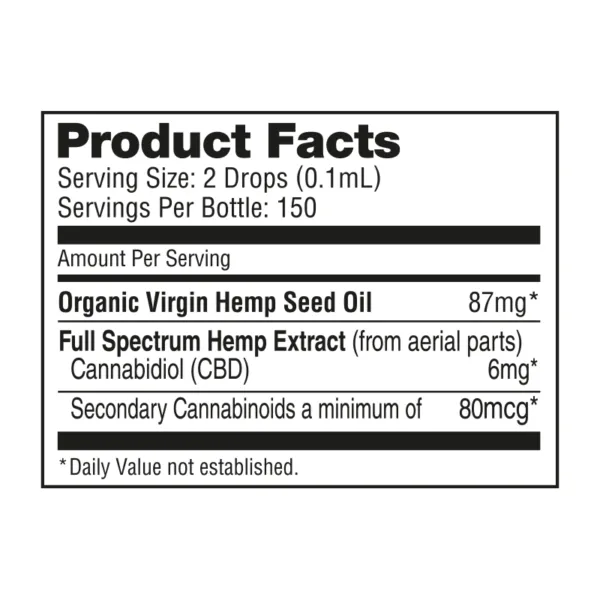 NuLeaf Organic Full Spectrum Hemp Oil with 60mg/ml for Pets.  5ml and 15ml and 30ml