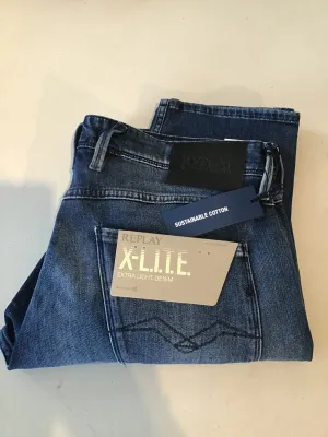 REPLAY Xlite soft jean Mid Blue